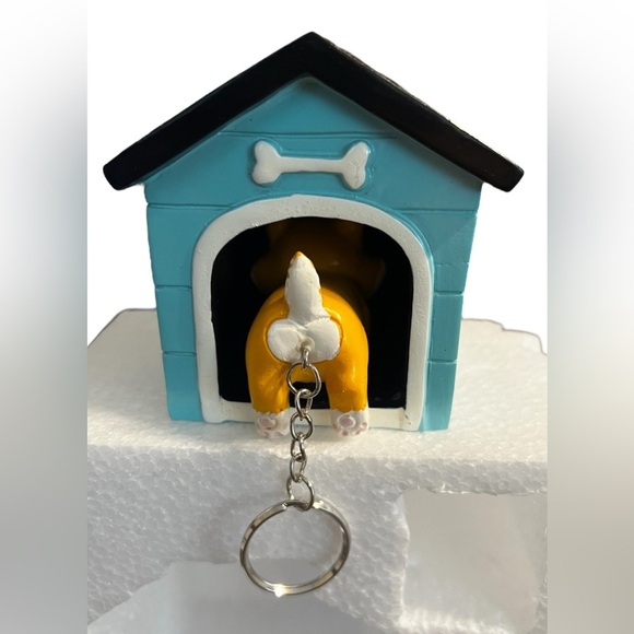 NWT Corgi Butt & Dog House Key Holder Big Mouth Inc. - Picture 11 of 11